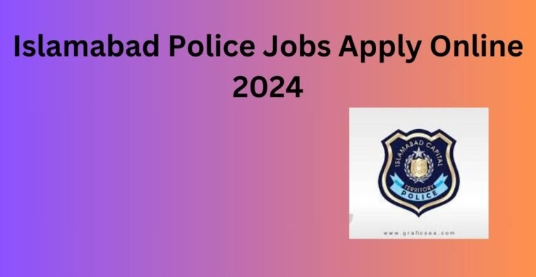 Islamabad Police Jobs