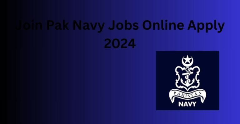 Pak Navy Jobs 2024