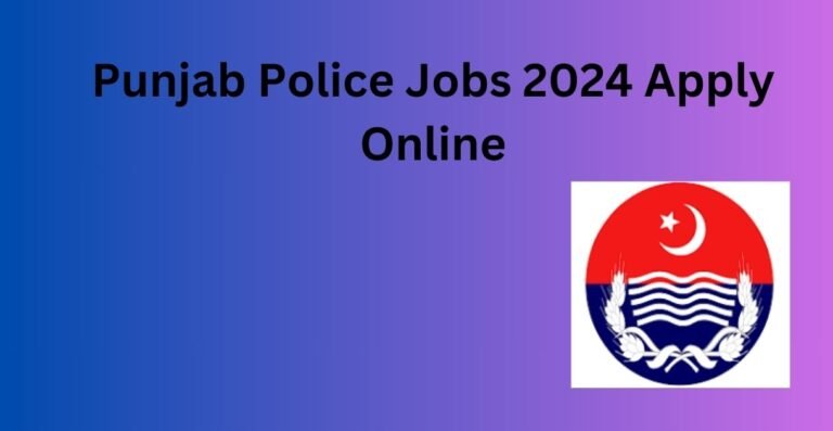 Punjab Police Jobs 2024